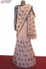 Exclusive Embroidery Pure Linen Saree